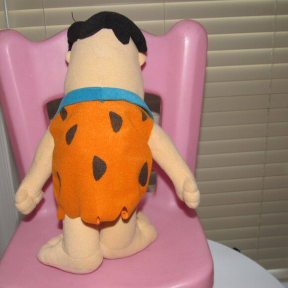 Vintage Fred Flintstone Plush Doll | Hanna-Barbera The Flintstones | 2002 - Picture 3 of 8
